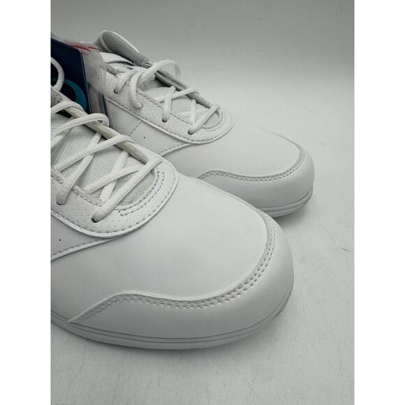 Asics CHEER 8 Women's NEW Athletic Sneaker White/Silver US Size 10 Medium - Picture 2 of 11